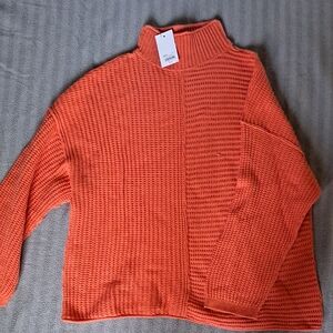 Sonoma Coral Turtleneck Sweater - NWT